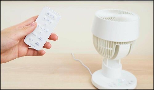 ここピタ機能で好みの角度に サーキュレーターおすすめ イメージ