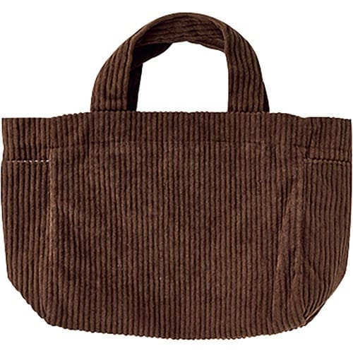 スリーコインズおすすめ スリーコインズ KITINTO コーデュロイランチトート イメージ1