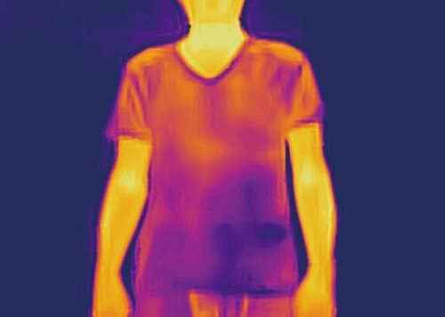 吸水性がとても優秀肌触りのよい白シャツです