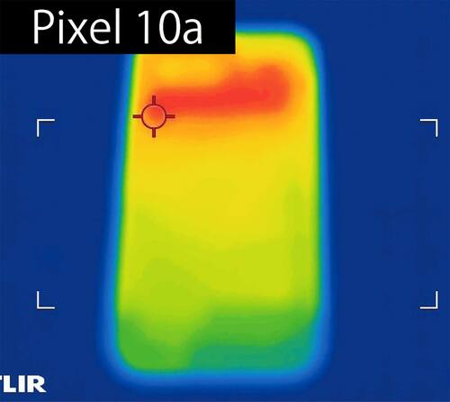 【注意点】他製品と比べてやや発熱あり グーグル「Pixel 10a」おすすめ イメージ