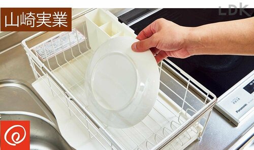 2:網の本数が多いと置きやすく小皿も落ちにくい 水切りラックおすすめ イメージ2