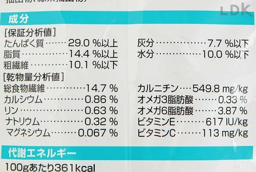 テスト2:栄養素(40点満点) 猫用ドライフードおすすめ イメージ