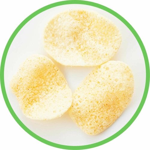 栄養補助スナックおすすめ ジャパンフリトレー ピースピー ひよこ豆チップス しお味 イメージ2