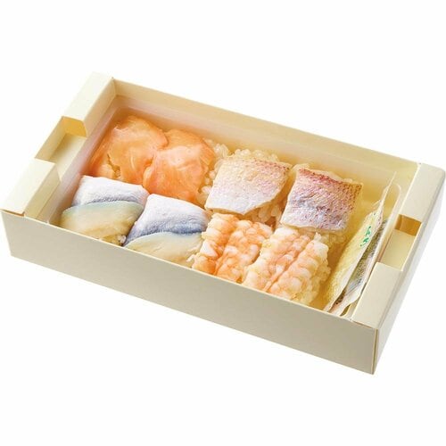 駅弁おすすめ 大船軒 押寿し詰合せ（小鯵、小鯛、銀鮭、海老） イメージ2