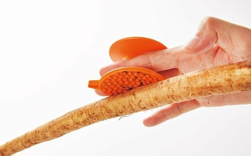 ［A評価］ごぼうの皮むきは「セリア」のスポンジにお任せ イメージ