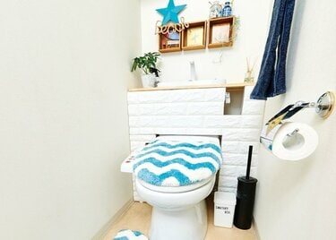 賃貸でもok タンク隠し でトイレの生活感が消えました 360life サンロクマル