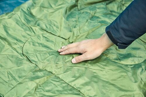 テスト2:作りの良さ 冬用寝袋おすすめ イメージ