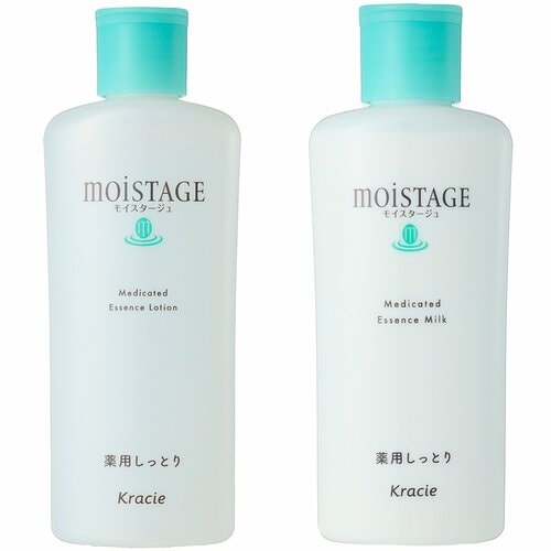 化粧水&乳液おすすめ モイスタージュ 薬用エッセンスローション/ミルク (しっとり) イメージ