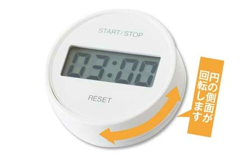 「絶対! 無印」の理由その110秒も、10分も設定簡単! イメージ