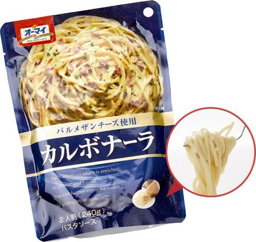 17位: もうちょっとパンチが欲しいオーマイ カルボナーラ レトルトパスタソースおすすめ イメージ