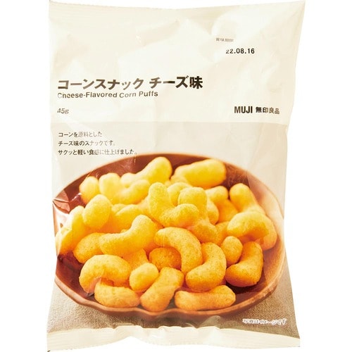 無印良品 コーンスナック チーズ味の製品画像