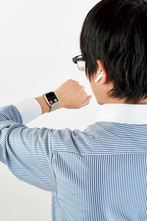おすすめの使い方②AirPodsを組み合わせれば通話がスムーズになります！ イメージ