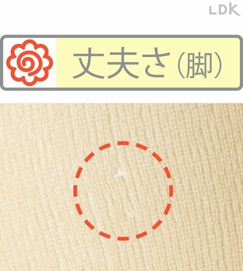 脚もつま先も破れにくい 着圧ストッキングおすすめ イメージ