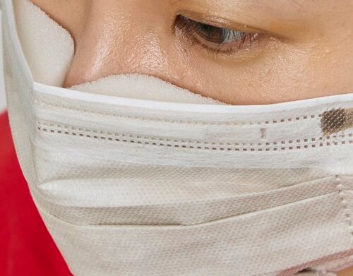 厚めのノーズクッション付き イメージ