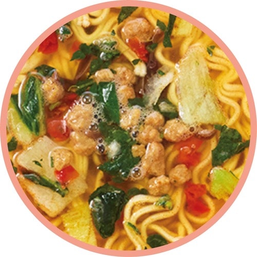 麻辣湯(マーラータン)カップ麺おすすめ トップバリュ 麻辣湯麺 イメージ2