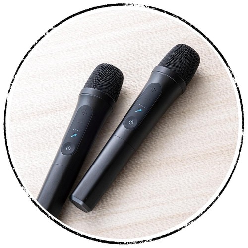 マイク カラオケスピーカーおすすめ イメージ