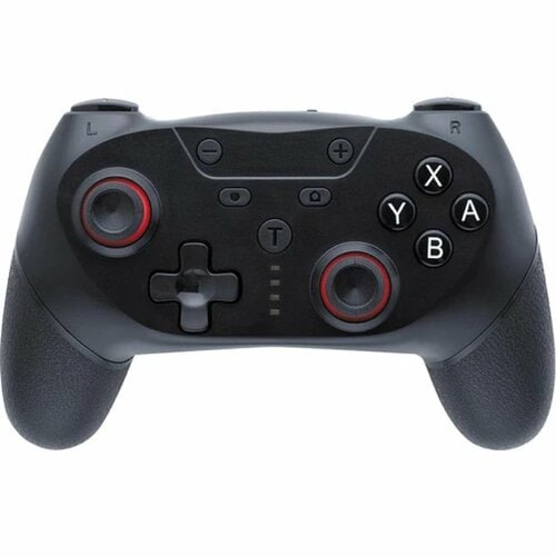 ニンテンドースイッチのコントローラーおすすめ インプリンク ISWC001BKRD [Nintendo Switch／Switch Lite対応ワイヤレスコントローラー ブラックレッド] イメージ