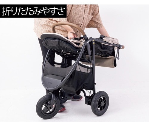 チェック1：折りたたみやすさ B型ベビーカーおすすめ イメージ
