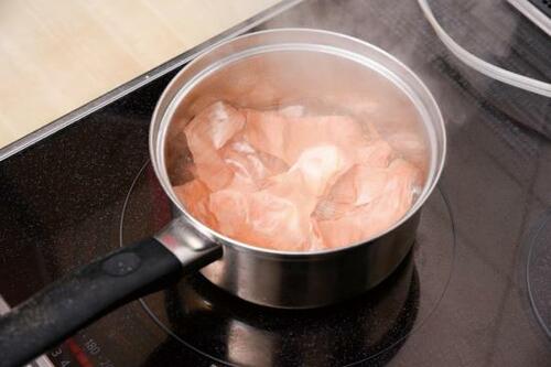 食べ物の皮や殻が調理器具の汚れ落としに使える！ イメージ