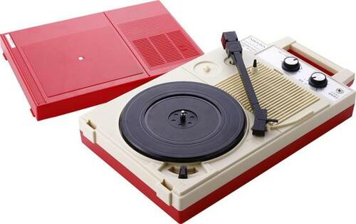レトロな見た目で音質は良好！ ANABAS audio「ポータブルレコードプレーヤー」 イメージ