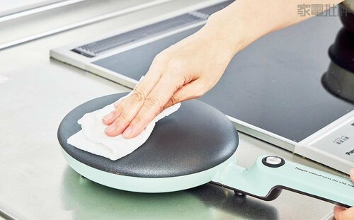 拭き取るだけで片付け終了！ ラドンナ「Toffy クレープメーカー」おすすめ イメージ