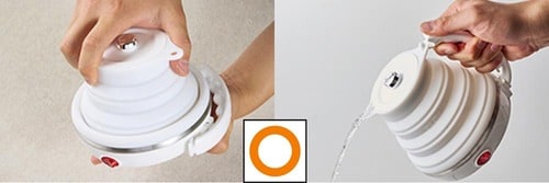 使い勝手 折りたたみケトルおすすめ イメージ