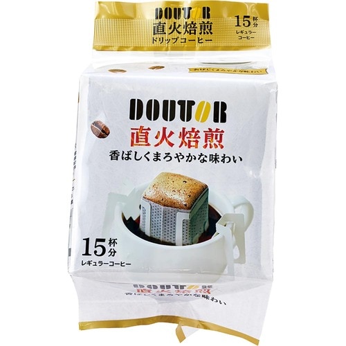 ドリップコーヒーおすすめ ドトール 直火焙煎ドリップ 15P イメージ