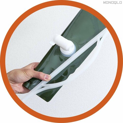 水を入れやすく、レバー式の蛇口も便利! 防災グッズおすすめ イメージ