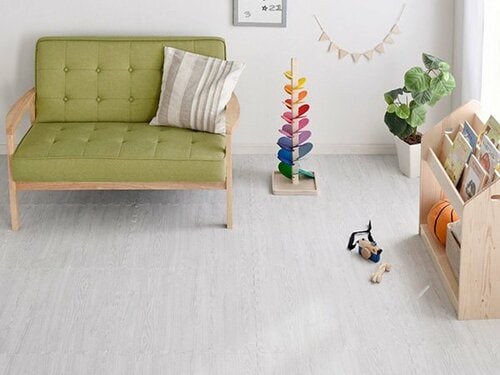  タンスのゲン 6畳 木目調 ジョイントマット 32枚 大判59cm イメージ1