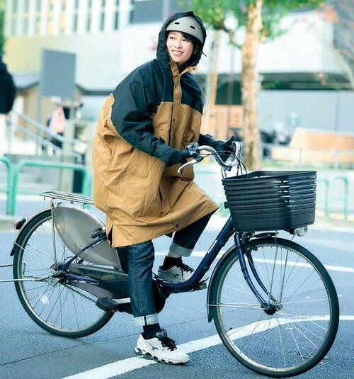 雨の日の自転車に最適な雨具は? 自転車用ポンチョおすすめ イメージ