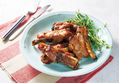 冷凍＆パイナップルの酵素で 骨付き肉がスッとはがれます！ イメージ