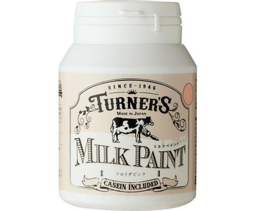 ターナー色彩:ミルクペイント 200ml  フロリダピンク:ペンキ