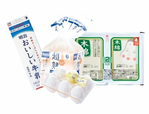 良いスーパー①「4白」豊富で在庫切れなし イメージ