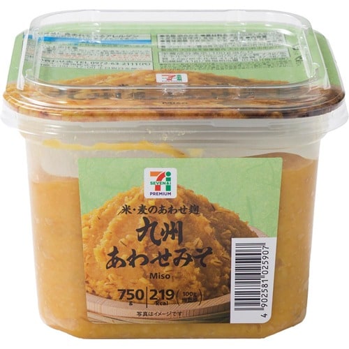 市販味噌おすすめ セブンプレミアム 九州あわせみそ イメージ