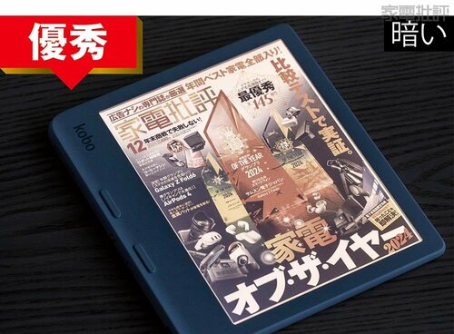 明暗どちらでもしっかり見えた 電子ペーパーおすすめ イメージ2