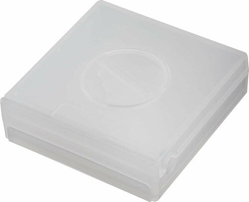 無印良品「ポリプロピレン スマホスタンド付ケーブル収納 角型」 イメージ