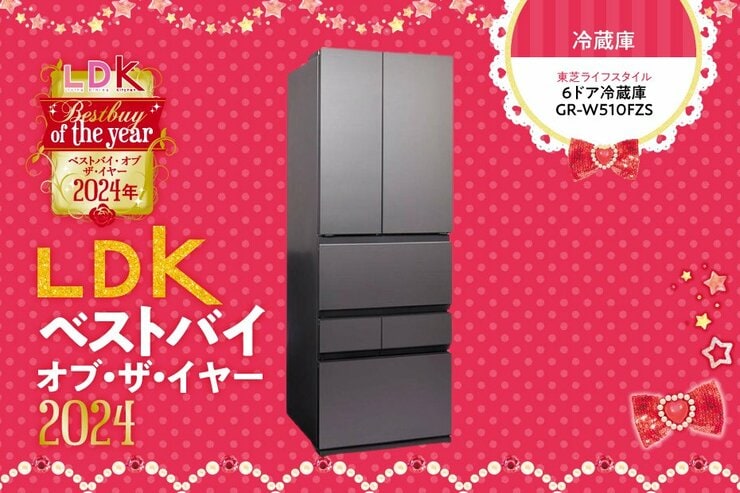 「この冷蔵庫、欲しい！」LDKモニターの多くが叫んだ理想形は、東芝でした【LDKベストバイ2024】