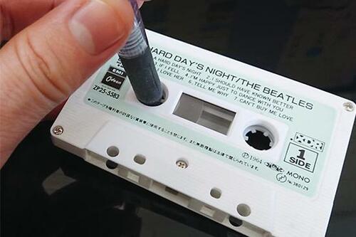 ステップ①まずはテープの状態を確認 イメージ