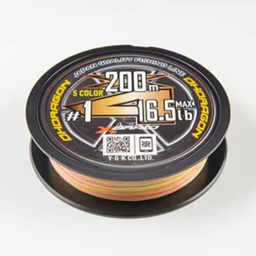 PEラインおすすめ エックスブレイド オードラゴン X4 5カラード  イメージ