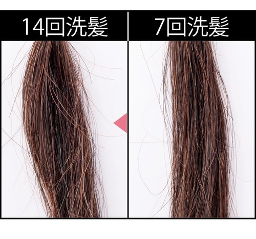 テスト2：色持ち 白髪染めトリートメントおすすめ イメージ