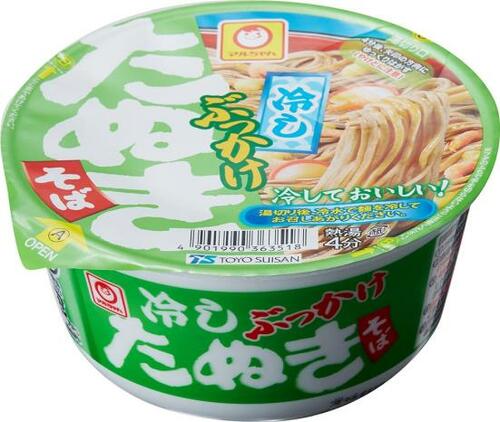 風味はあるけどコシが△ 東洋水産「マルちゃん 冷しぶっかけたぬきそば」 イメージ