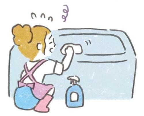 擦らない浴槽洗剤を使えば お風呂掃除は1分で完了! イメージ2
