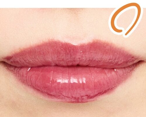 メリハリ×大人っぽ顔：◯ 青みピンクリップおすすめ イメージ