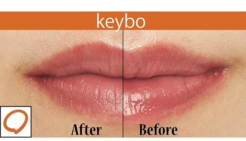 keyboの落ちにくさ:○ 粘膜リップおすすめ イメージ