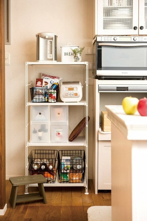 重たいもの収納ならワイヤーバスケット！ イメージ