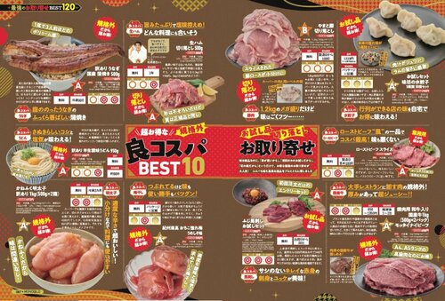 雑誌『MONOQLO』の良コスパお取り寄せの検証ページ