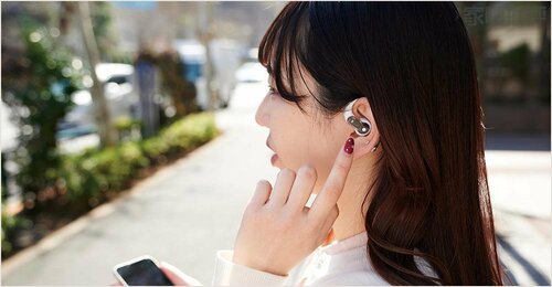 <ここがベスト>【会話のしやすさ】周囲がうるさくてもしっかり会話できる ながら聴きイヤホンおすすめ イメージ