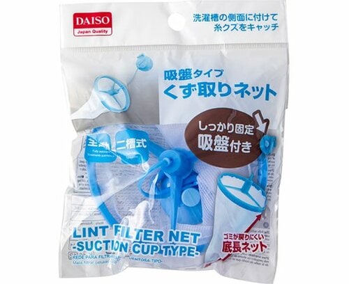 ダイソー:吸盤タイプ:くず取りネット