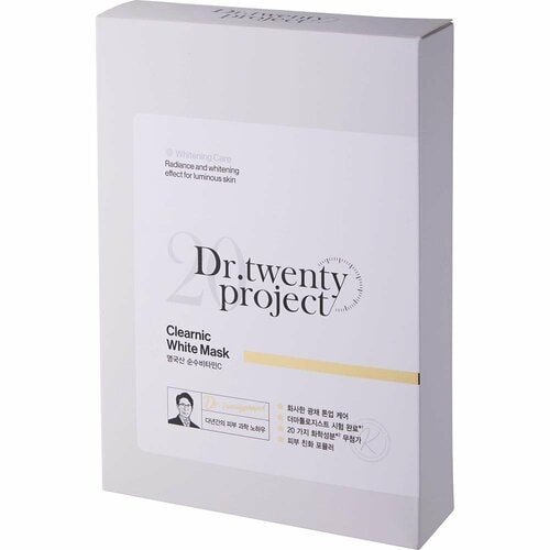 Qoo10メガ割おすすめ Dr.twentyproject クリアニックホワイトマスク イメージ1