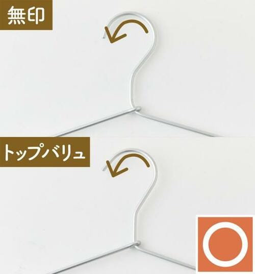 肩ひもの凹みがない分滑りやすい無印良品激似のトップバリュ イメージ3